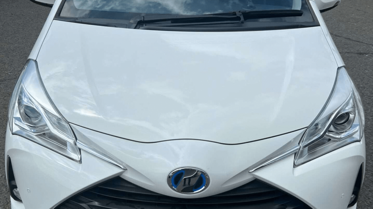 Toyota Vitz Hybrid Silver