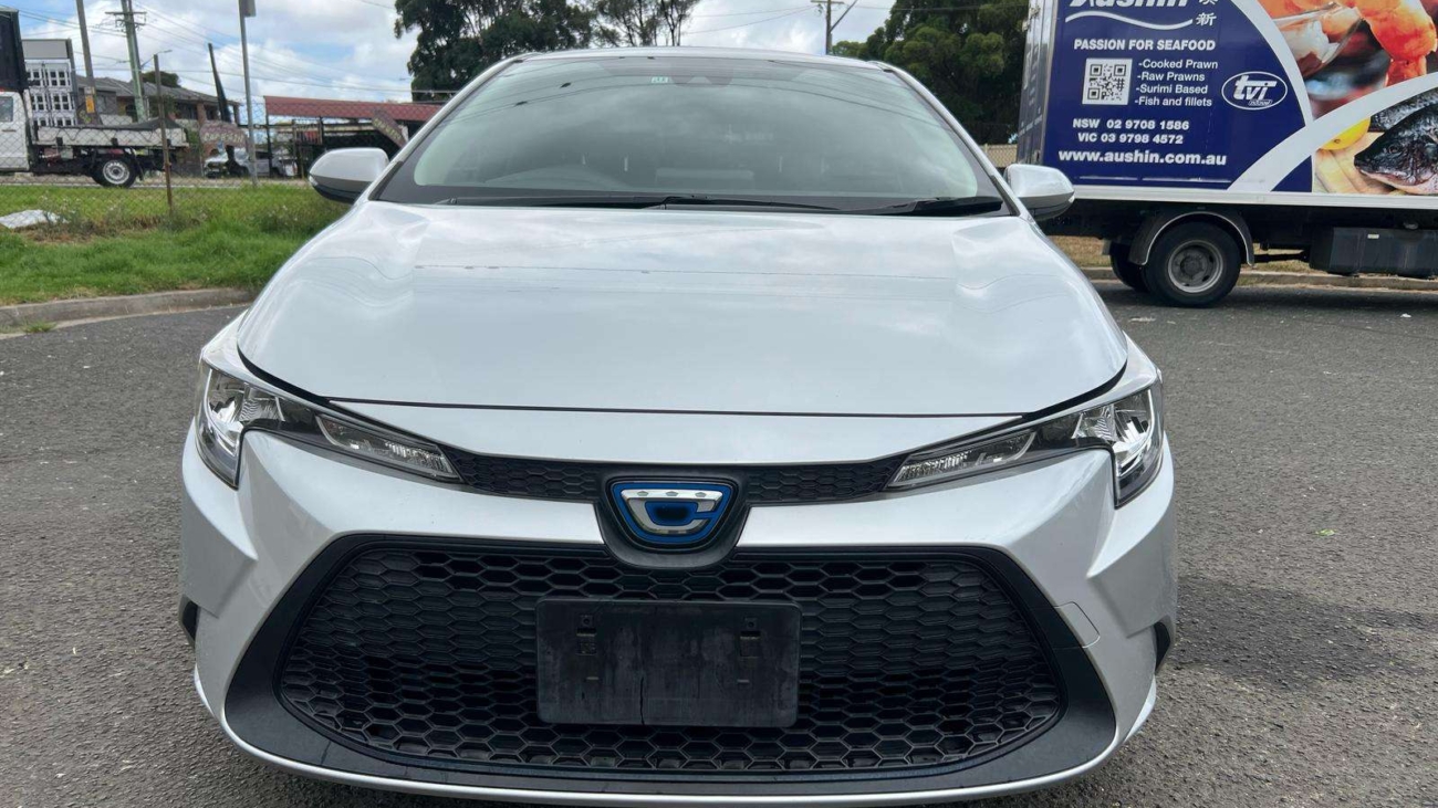 Hybrid-Silver Toyota Corolla