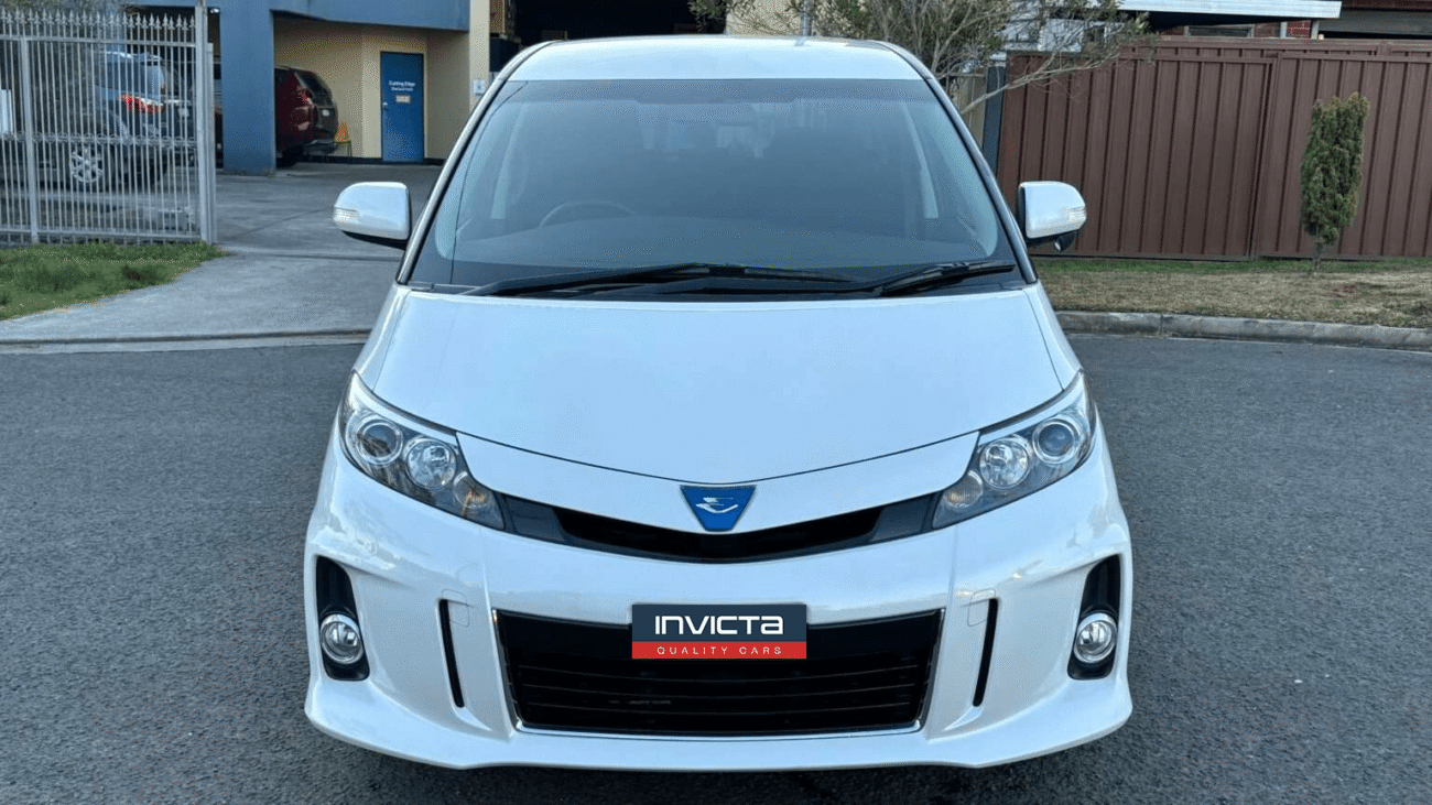 toyota estima white 2012 pic