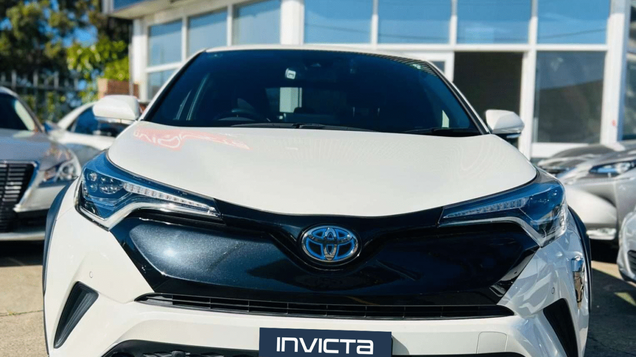 2018 Toyota C-HR Hybrid Bankstown front view in white