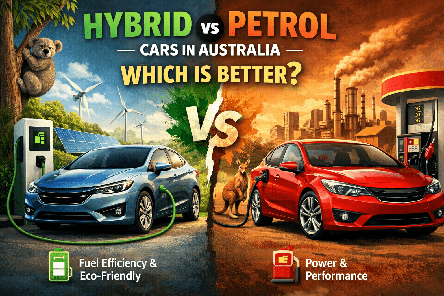 Hybrid vs Petrol Cars in Australia 